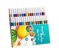 Pennarelli da colorare degli artisti - Broussure vibrante a duello e punto fine, inchiostro a base d'acqua non tossico durevole | per progetti artistici per, artigianato scolastico, giornalis