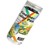 Pennarelli da contrassegnare, materiale artistico, per uso scolastico, resistenti alle macchie, pennarelli per disegno artistico e artigianato, per carta, tela, legno, roccia, tessuto, vetro, ceramica