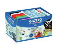 Pennarelli Giotto Decor Materials in school pack da 48 colori assortiti F524600