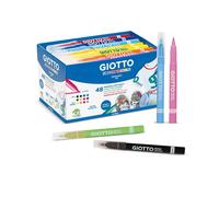 Pennarelli Decor Textile Giotto - Set da 48 Colori