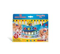 Carioca Pennen, stempels, 12 kleuren