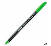 Pennarelli Edding 1200 Verde Chiaro [10 Unità]