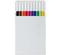 Astuccio 10 fineliner EMOTT tratto 0.4mm colori ass. Standard Uni Mitsubishi