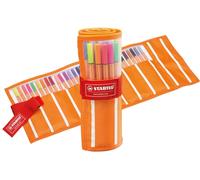PENNARELLI FINELINER COLORATI SET 30 COLORI STABILO POINT 88 ROLLERSET PUNTA FIN