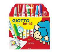 GIOTTO BEBE - F478200 - Pennarelli BebE' - colori assortiti - Giotto - conf. 12 pezzi - 98430 - Conf. da 1 Pz. - F478200