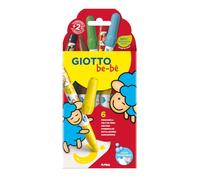 GIOTTO BEBE - F478100 - Pennarelli Bebè - colori assortiti - Giotto - conf. 6 pezzi - 98429 - Conf. da 1 Pz. - F478100