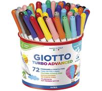 Giotto 520303 - Giotto Turbo Advanced, Pennini super-resistenti di lunga durata, Barattolo 72 Pz
