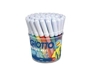 Pennarelli GIOTTO Turbo Maxi punta gross barattolo da 48 - F521400