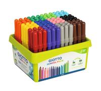 Pennarelli GIOTTO Turbo Maxi punta grossa in fibra 5 mm assortiti Schoolpack da