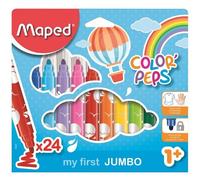 Pennarelli MAPED Color'Peps Early Age Jumbo, 24 pezzi