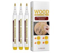 Pennarelli per bruciare il legno, Pennarello per bruciare il legno, Pennarello in legno per disegnare, Strumento di pittura su legno a base di olio per noce, tiglio, pioppo e palla
