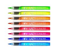 Pennarelli per il viso - Penna reattiva ai raggi UV e impermeabile | Pennarelli senza pericolo per la pelle | per tutta la famiglia e gli adulti Halloween feste Cosplay eventi festivi