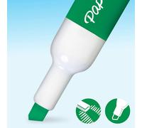 Pennarelli Per Lavagna Bianca Paper Mate Punta A Scalpello Blu Nero Verde Rosso