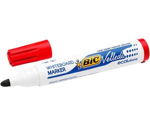Pennarelli per lavagna Bic Velleda 1701 ECOlutions - Punta Rotonda - Tratto da 1.5 mm - Inchiostro a base di alcool - Ecologici NEW