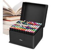 Pennarelli per scrivere, pennarelli a doppia punta, 168 colori, strumenti estetici, articoli per la scuola, set per adulti e bambini, diari, pittura, schizzi