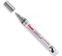 Pennarelli Permanenti Pentel MMP10 Pennarello Di Vernice Bianco, Oro, Argento