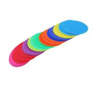Pennarelli Poly Spot 45 Pezzi Punti Vibranti per Marcatori da Pavimento con Chiusura a Tocco per L'organizzazione della ambini Che Imparano 10 Cm