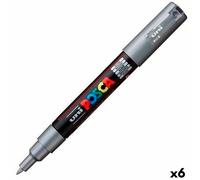 Pennarelli POSCA PC-1M Argentato [6 Unità]