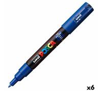 E_0002_S8422659 Posca Pennarelli POSCA PC-1M Azzurro (6 Unità) Consumabili E Uff