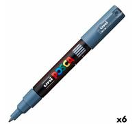 Pennarelli POSCA PC-1M Grigio scuro [6 Unità]
