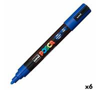 Pennarelli POSCA PC-5M Azzurro [6 Unità]