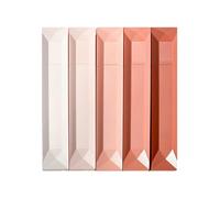 Pennarelli Rullo Nastro Biadesivo, 5 Pezzi Penne Rullo Trasparenti Nastro Biadesivo 6MM, Distributore Biadesivi per Lavori Creativi, Rotoli Stick Colla Leggeri, per Articoli Scrapbooking