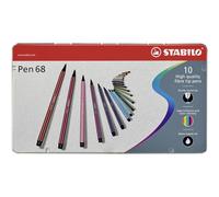 Pennarelli Stabilo Pen 68 1 mm scatola d Conf. 10 pezzi - 6810-6