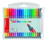 Pennarelli Pen 68 - 50 colori - Stabilo - scatola in metallo 50 pennarelli