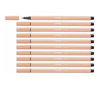 Pennarelli Stabilo Pen 68 Carne [10 Pezzi]