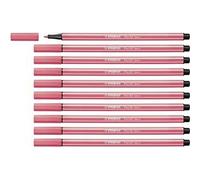 Pennarelli Stabilo Pen 68 Fluor Fluorescente Rosso [10 Pezzi]