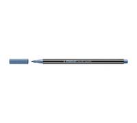 Pennarelli Stabilo Pen 68 metallic 1 mm blu metallizzato - 68/841