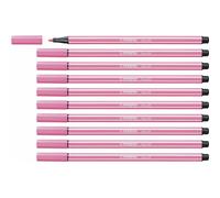 Pennarelli Stabilo Pen 68 Rosa chiaro [10 Pezzi]