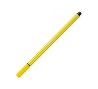 Stabilo Pen 68, 1 Piece of Felt tip, Middle tip Yellow Amarillo limón