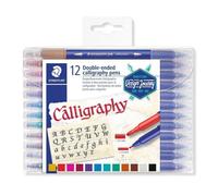 Pennarelli Staedtler Design Journey Doppia Punta 12 Colori