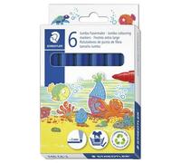 Pennarelli Staedtler Noris Club Azzurro 6 Unità