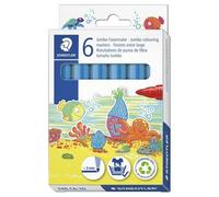 Pennarelli Staedtler Noris Club Azzurro 6 Unità
