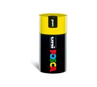 Pennarelli Uni Posca - Punta media 1,8 - 2,5 mm - Gift Box 18 Colori - Tappo Giallo