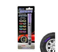 Pennarello a gesso - Pennarello per pneumatici | 3 mm impermeabile per pneumatici auto penna colorata vernice per pneumatici, pennarello permanente per pneumatici auto, penna ritocco con inchiostro