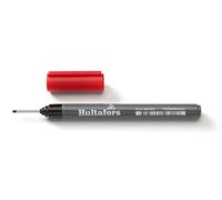 Pennarello a secco con inchiostro rosso di Hultafors I Impermeabile I Marcatore per fori con punta extra lunga per diverse superfici come legno, cemento, plastica e metallo I 650320