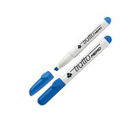 TRATTO - 852001 - Pennarello a secco Tratto Memo per lavagne cancellabili - blu - punta a scalpello - tratto 6,5mm - Tratto - 49953 - Conf. da 12 Pz. - 852001