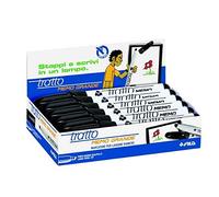 PENNARELLO A SECCO TRATTO MEMO PuntaScalpello NERO PER LAVAGNA