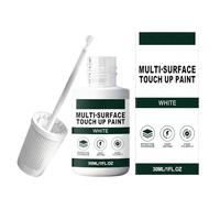 Pennarello a vernice bianca per metallo,30 ml Stucco Impermeabile Punta Fine,Vernice ad Asciugatura Rapida per Pareti, Mobili da Cucina e Pensili - Per Armadi Mobili Telai Di Porte Metallo Smalto Elet