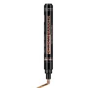 Pennarello a vernice cromato - 2.8mm punta media pennarelli,Penna Cromo Effetto Specchio | per Vetro, Ceramica, Legno, Tessuto, Gioielli, Modellismo, Progetti Artistici, Arredamento, Scuola, Ufficio,