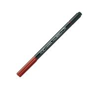 Pennarello Aqua Brush Duo - punte 2/4 mm - rosso Venezia - Lyra