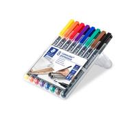 Pennarello Astucci Lumocolor Permanent 317 - punta 1,0mm - 8 colori - Staedtler