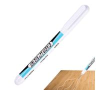 Pennarello bianco con pennino da 5 pezzi | Pennarello indelebile ad asciugatura rapida con testa lunga da 20 mm, pennarelli impermeabili a base di vernice per legno da costruzione, pietra di vetro