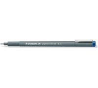 Pennarello calibrato Staedtler Pigment Liner 308 - Linea 03 mm - Asciugatura rapida - Colore blu