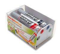 Pennarello cancellabile a secco Pentel Colors + spugna MWL5M-4N