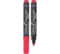 Pennarello Classic 520 a 40 Pica Rosso Punta Tonda 10 Pezzi