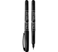 Pennarello Classic 533 a 46 Pica Nero Punta 0,7 mm 10 Pezzi
